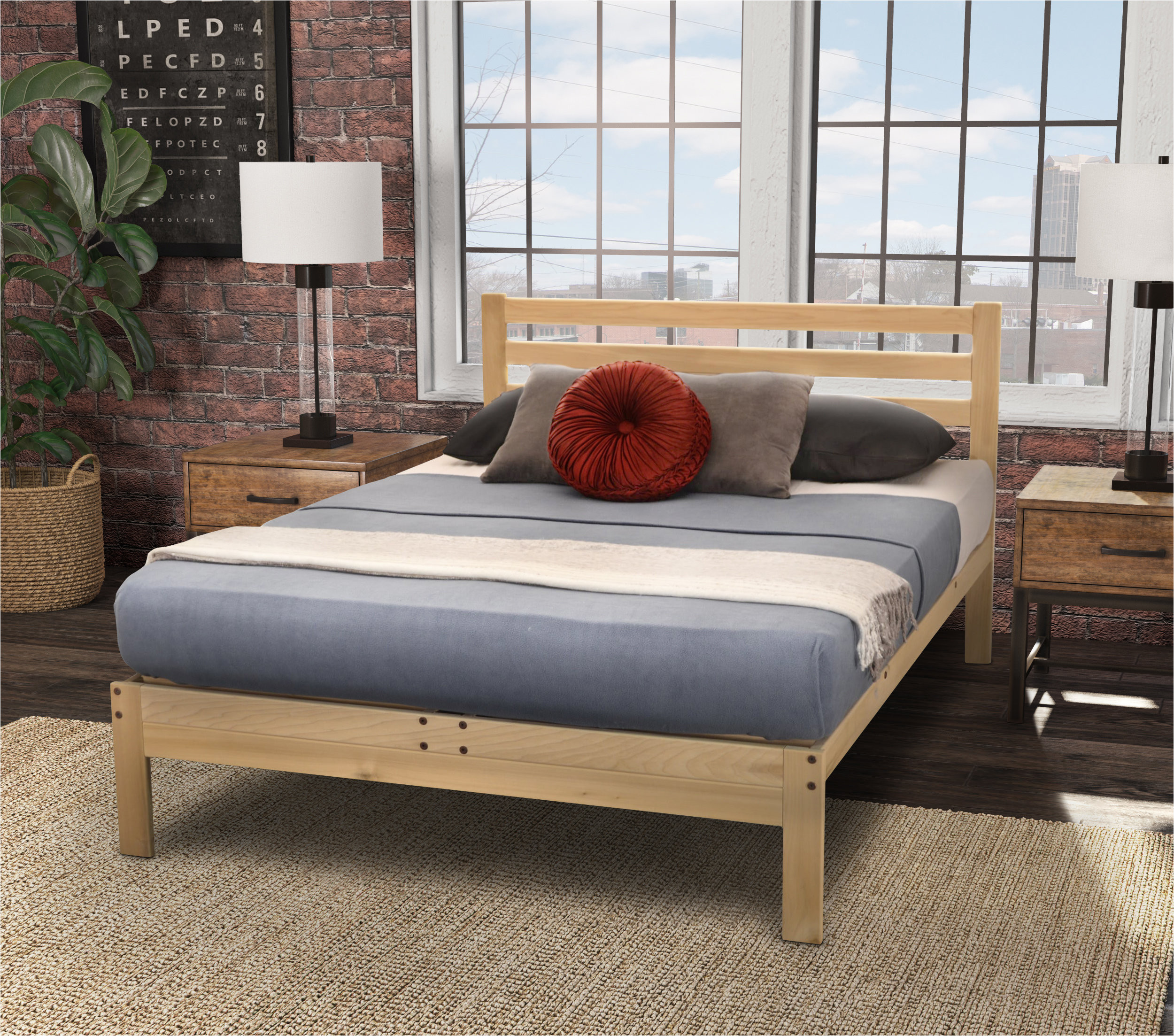 Extra Sturdy Queen Bed Frame | AdinaPorter
