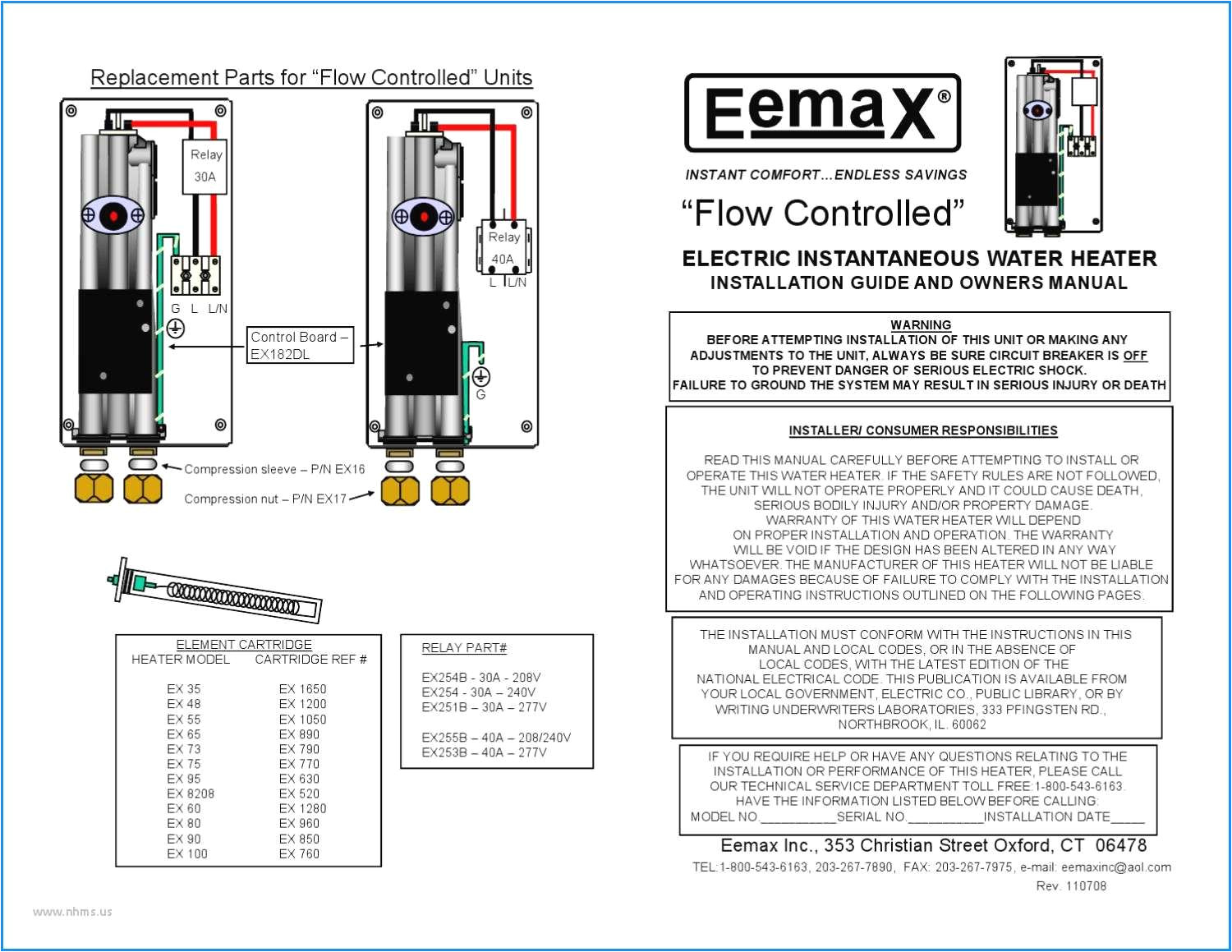 eemax tankless water heater wiring diagram complexness eemax electric tankless water heater installation manual