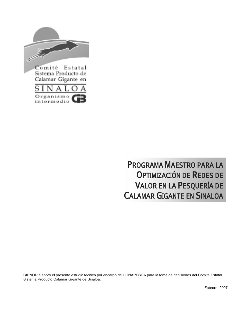 pdf programa maestro para la optimizacia n de redes de valor en la pesquera a de calamar gigante en sinaloa