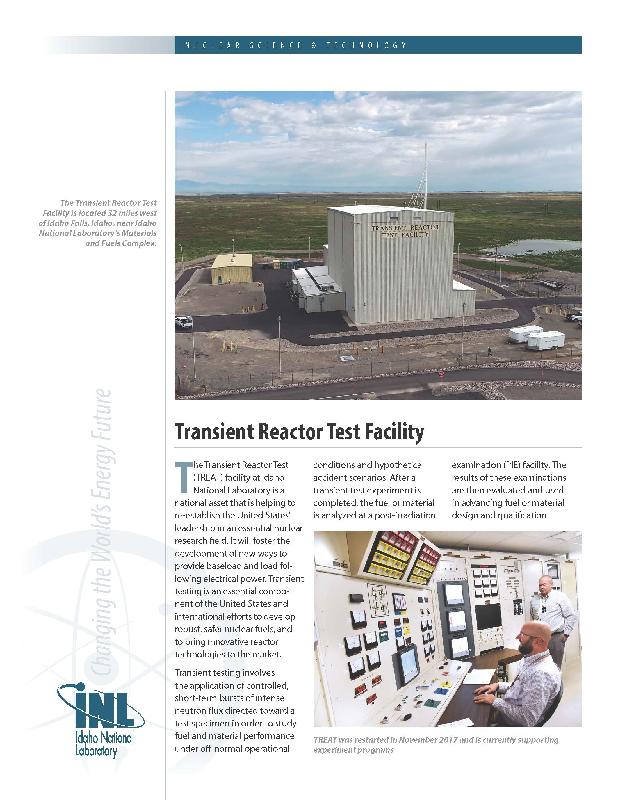 https factsheets inl gov publishingimages transient reactor test facility page 1 jpg
