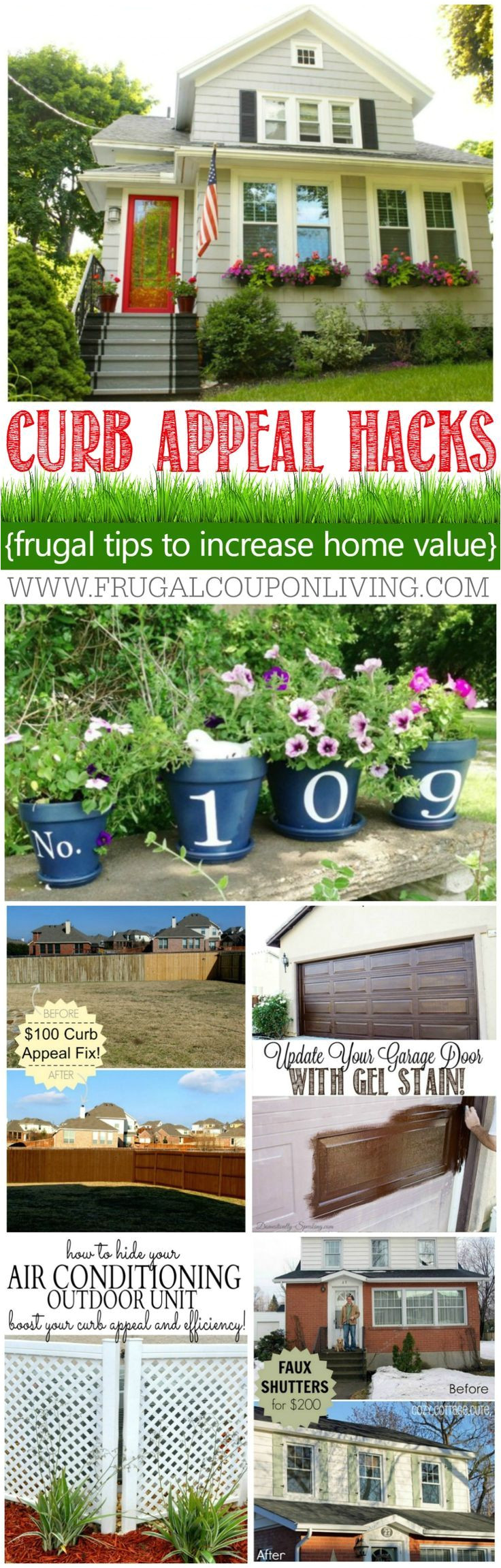 curb appeal hacks and tips frugal home ideas to increase your home value update