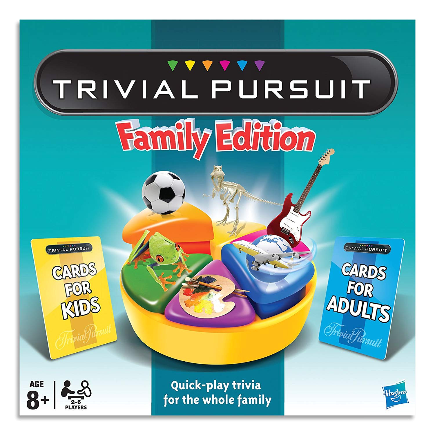 trivial pursuit family edition board game ages 8 amazon com au toys games