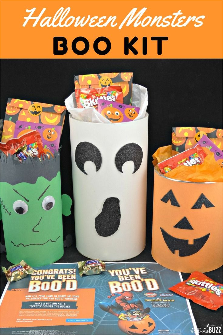 create your own cute boo kit this halloween and boo it forward surprise friends and family with these faboolous halloween monster boo kits filled with fun