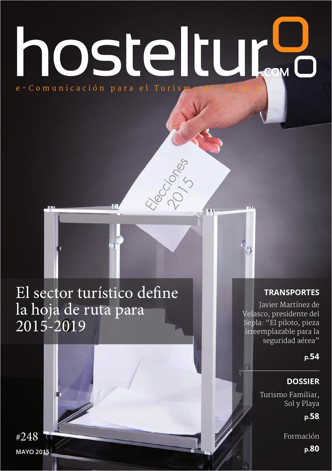 hosteltur 248 elecciones 2015 el sector tura stico define la hoja de by hosteltur 2015 issuu