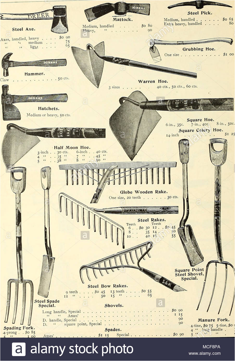 spading 4 prong 5 quot a a siiovels long handle