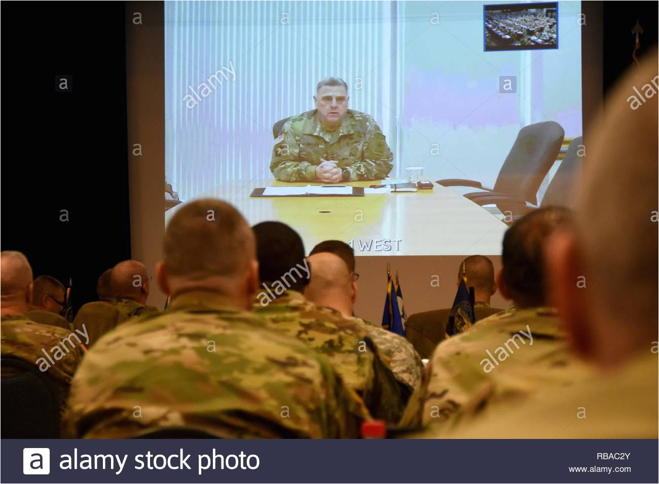 general mark a milley the chief of staff of the army speaks to