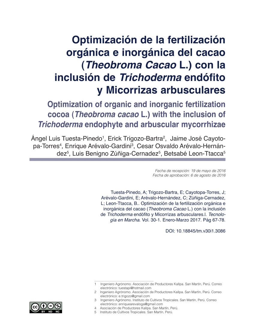 pdf changes in soil physical and chemical properties in long term improved natural and traditional agroforestry management systems of cacao genotypes in