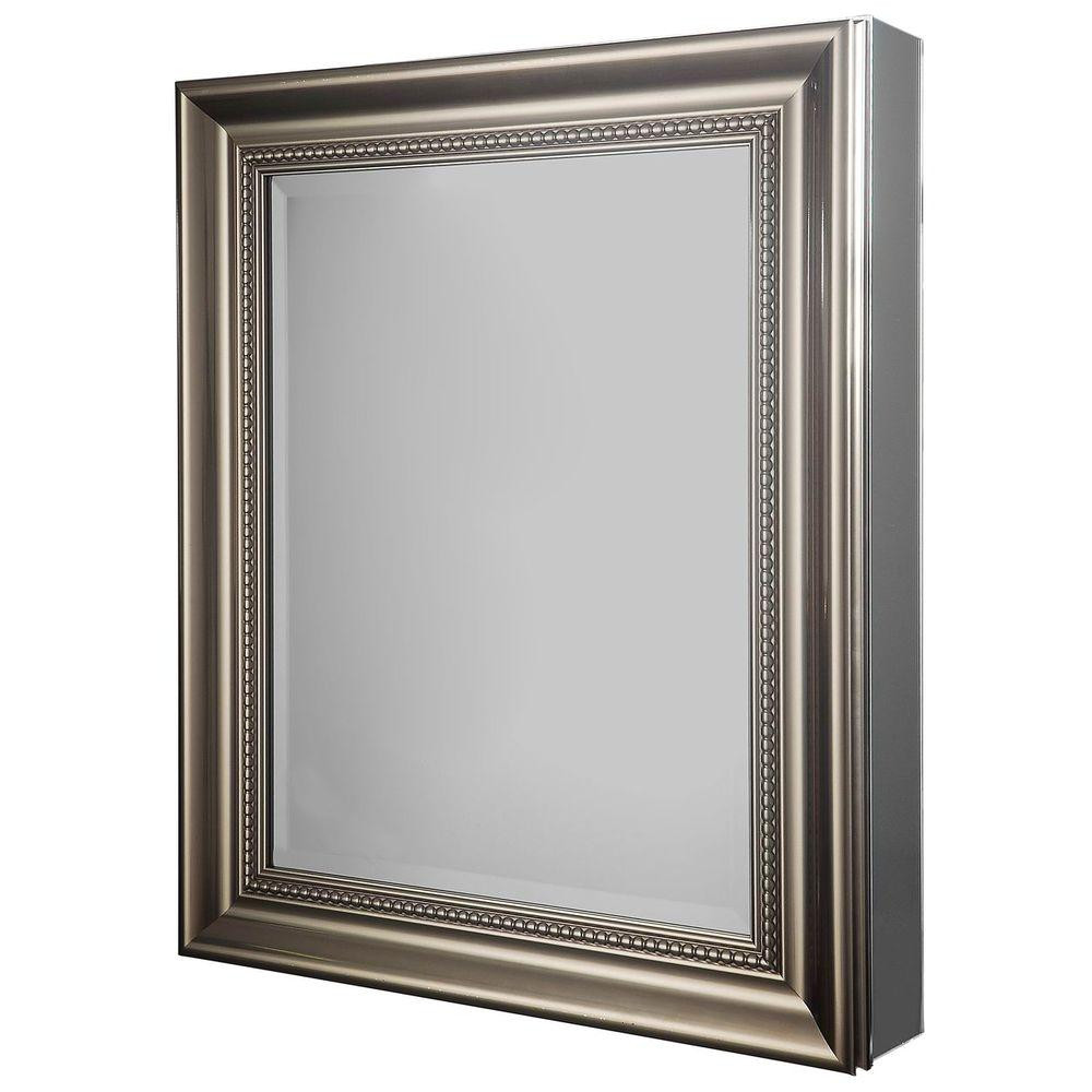 glacier bay 24 in w x 30 in h framed recessed or surface