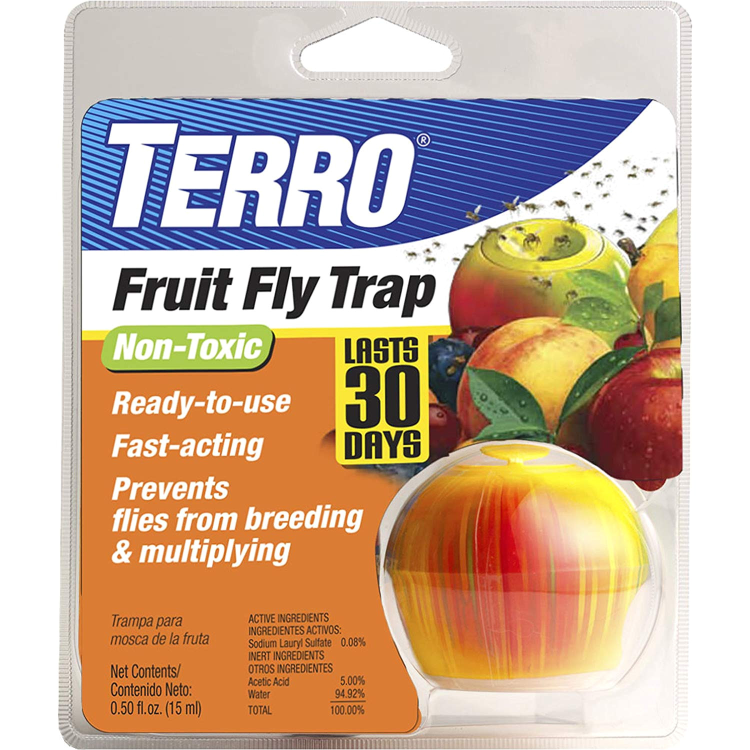 Fruit Fly Bar Pro Amazon Com Terro Fruit Fly Trap T2500 Home Pest Control Traps