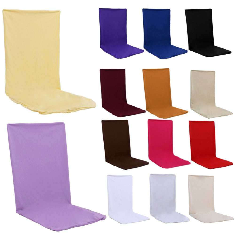 aliexpress com comprar fundas de silla de tela elastica pura de 14 colores para decoracia n de bodas sillas de fiesta fundas para sillas de comedor de