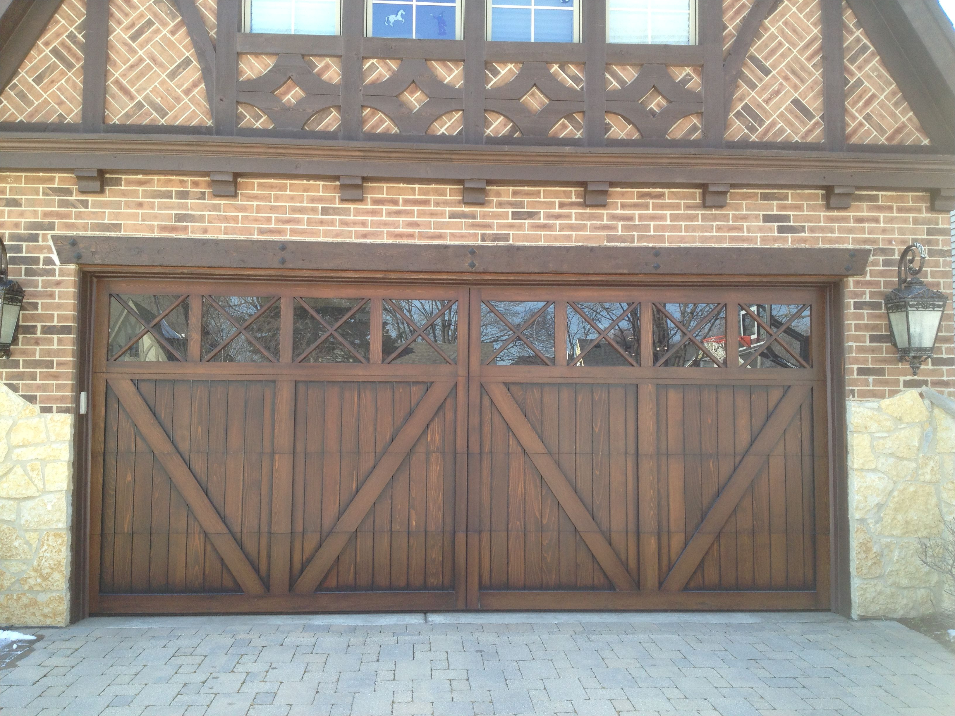 wood carriage house garage door tudor garage door www garagedoorwebsite com