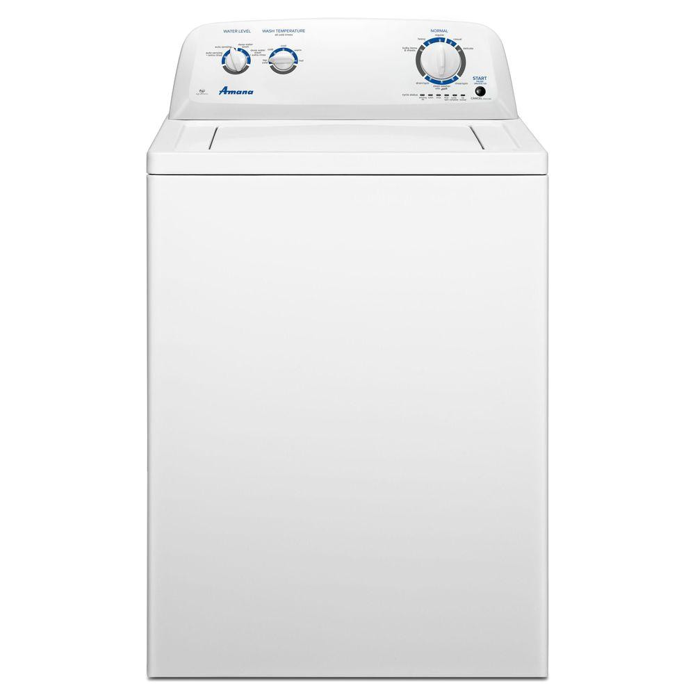 top load washer in white