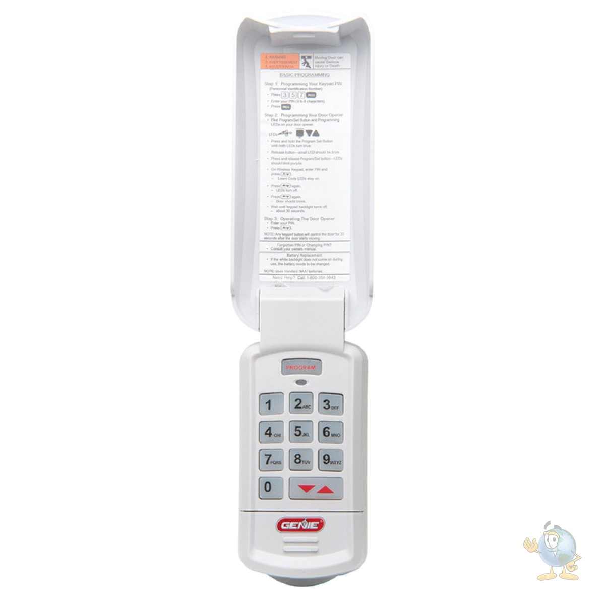 genie intellicode keypad