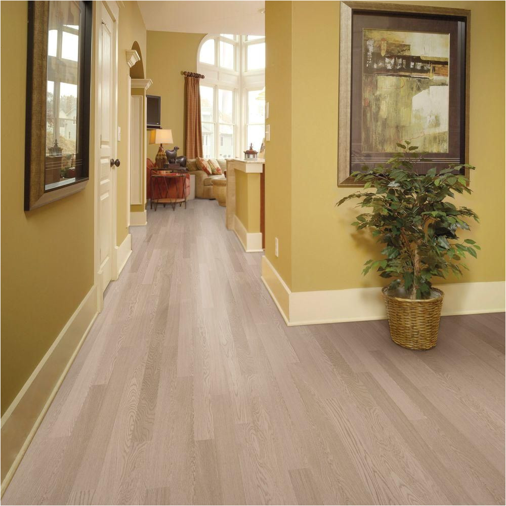home legend wire brushed oak frost 3 8 in thick x 5 in wide x 47 1 4 in length click lock hardwood flooring 19 686 sq ft case hl325h the home depot