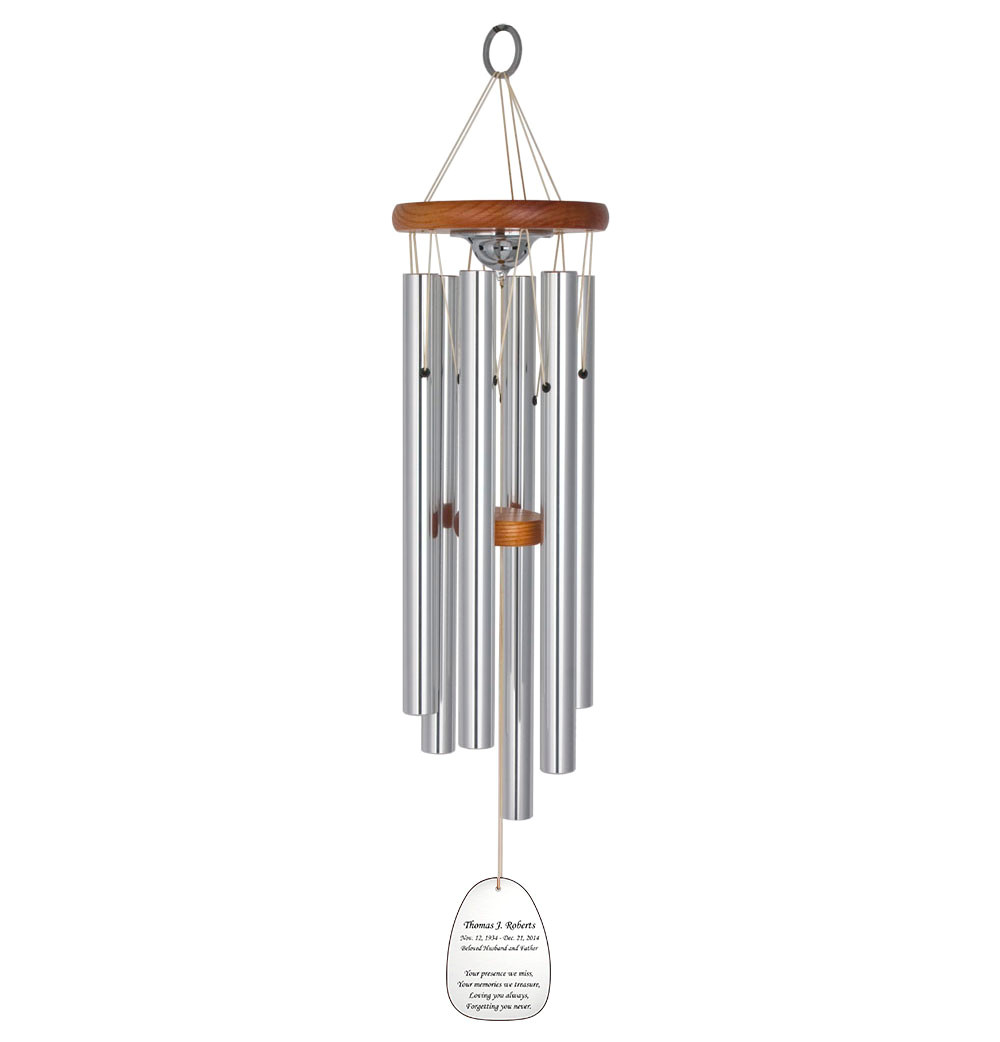 amazing grace memorial wind chime cremation urn with engraving 127 jpg