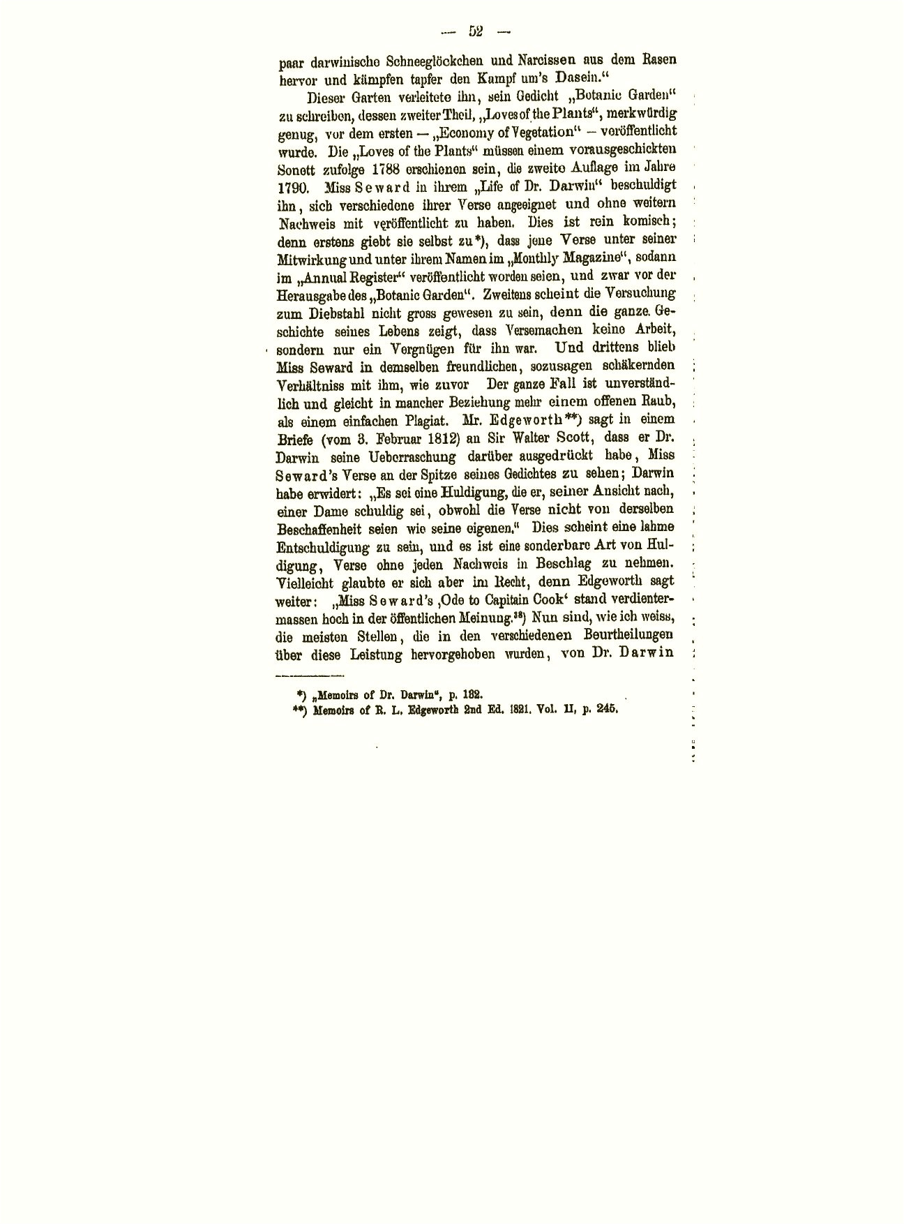 erasmus darwin und seine stellung in der geschichte der descendenz theorie von ernst krause mit seineme lebens und charakterbilde von charles darwin