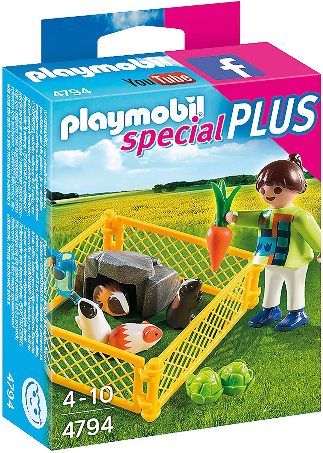 Guinea Pig toys Amazon Uk Playmobil 4794 Special Plus Girl and Guinea Pigs Amazon Co Uk toys