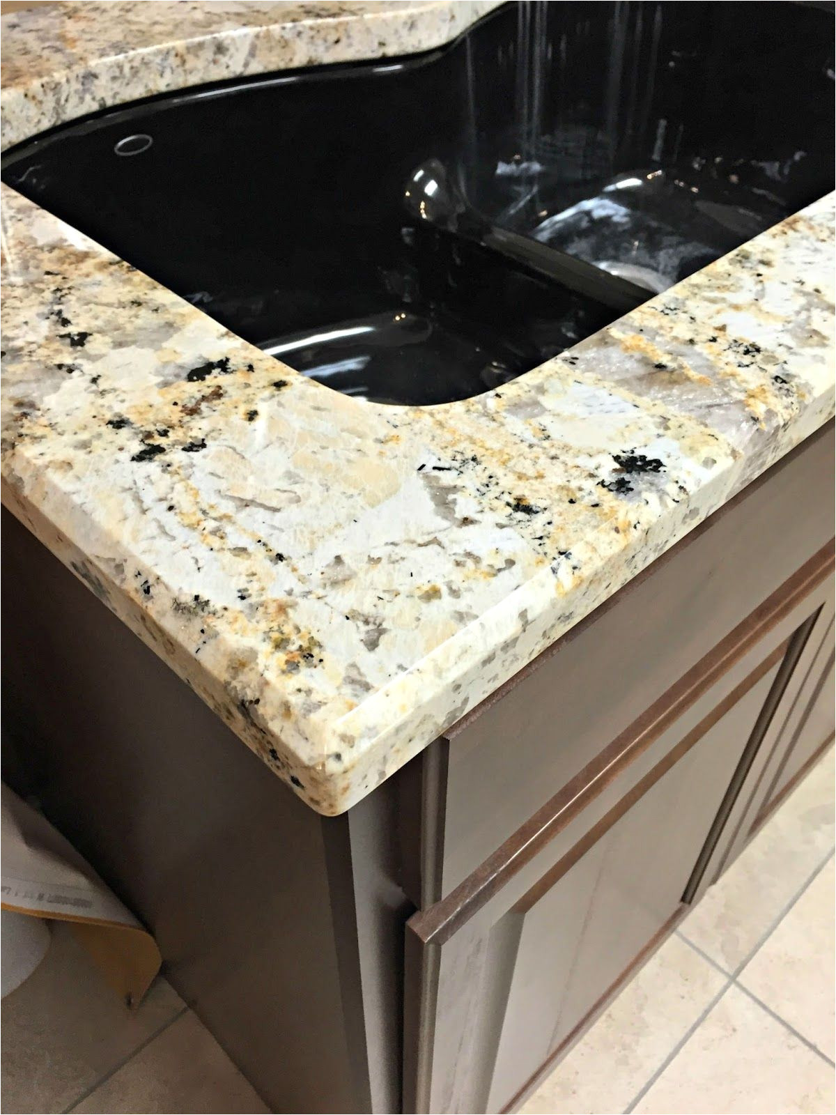 Half Bullnose Edge Granite Countertops Our Beautiful River White Granite Countertops Maybe Granite