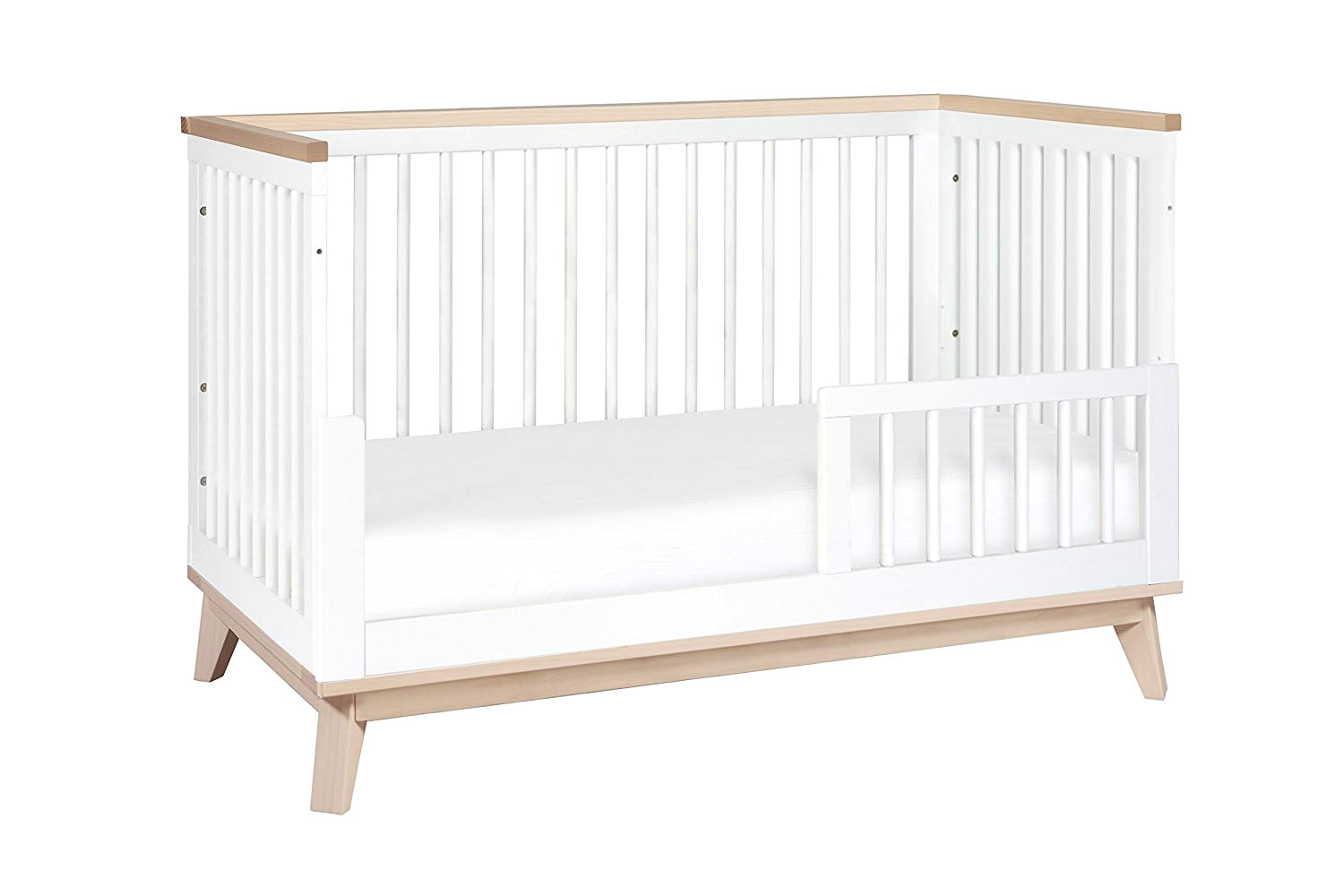 Half Crib that Connects to Bed Amazon Com Babyletto Scoot 3 In 1 Convertible Crib with toddler