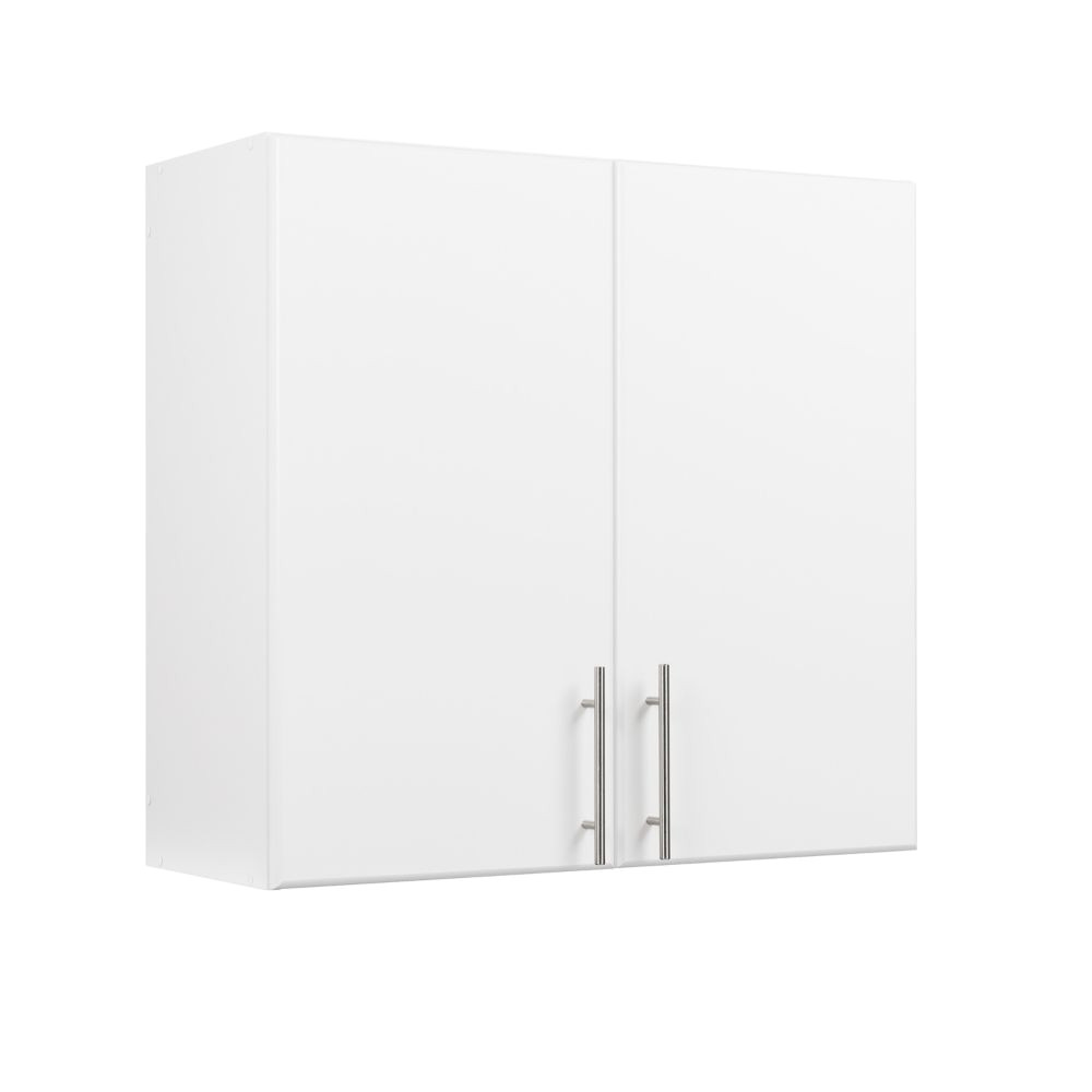 prepac elite 32 inch wall cabinet white