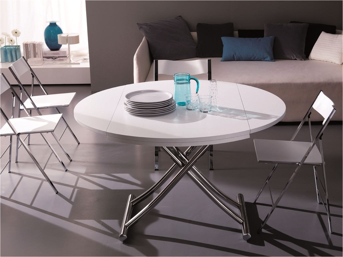 globe height adjustable coffee table by ozzio design design studio ozeta