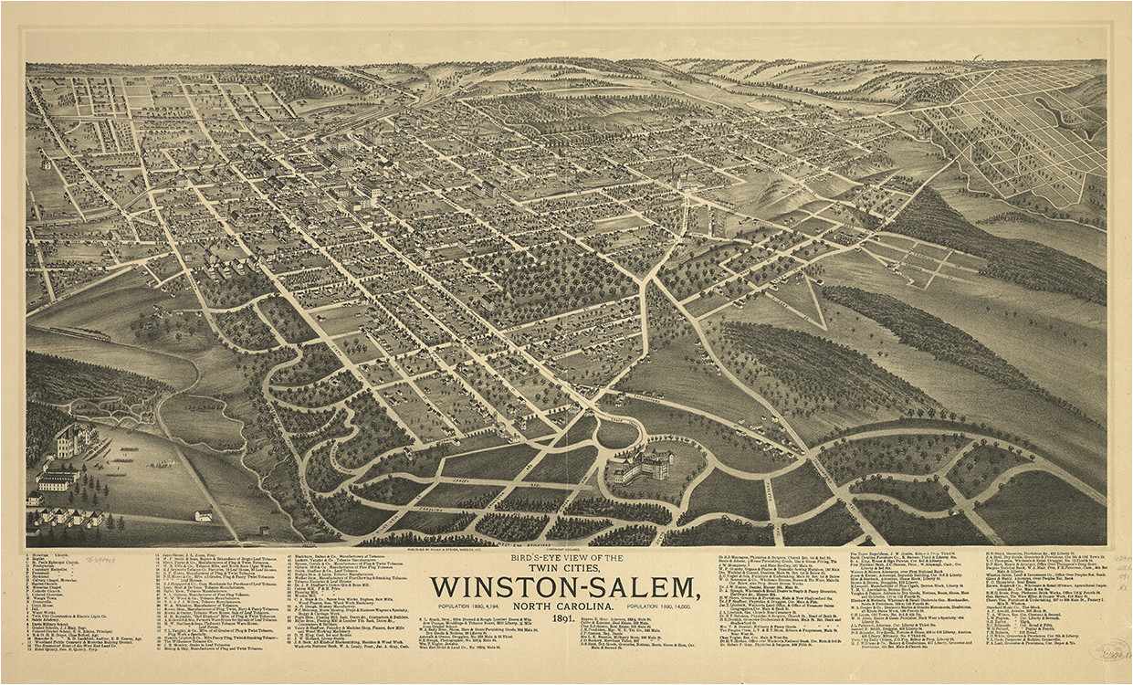 fig 15 birds eye view of the twin cities winston