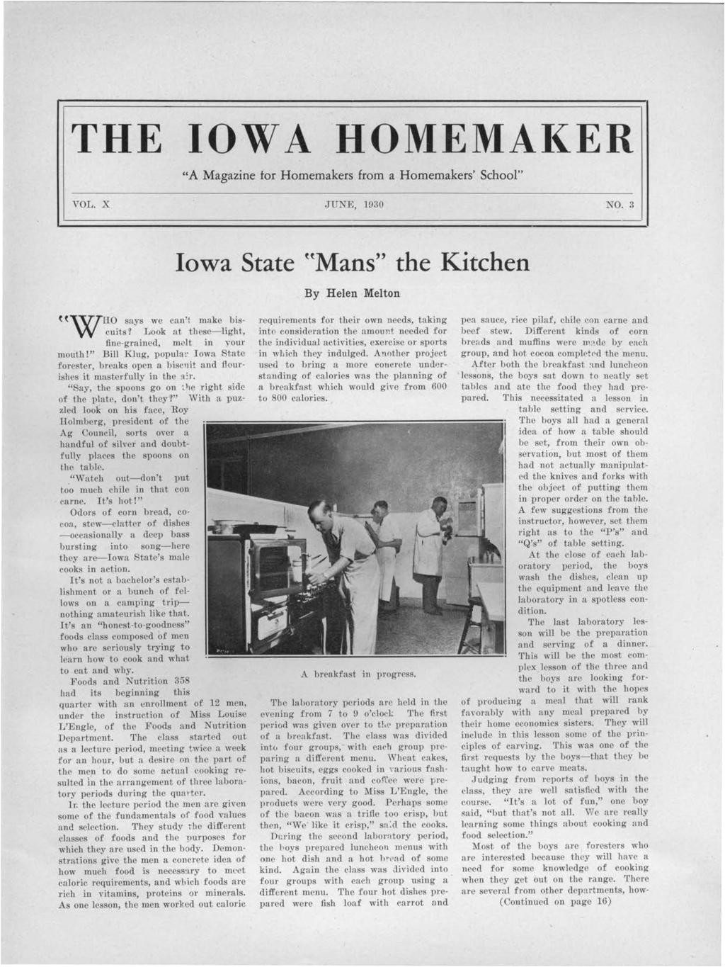 the low a homema er a magazine tor homemakers from a homemakers school