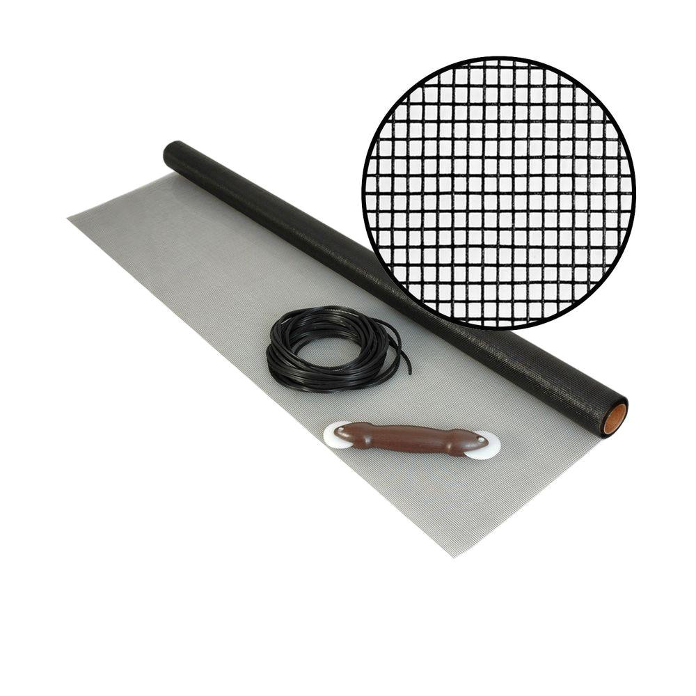 fiberglass screen kit with spline and roller