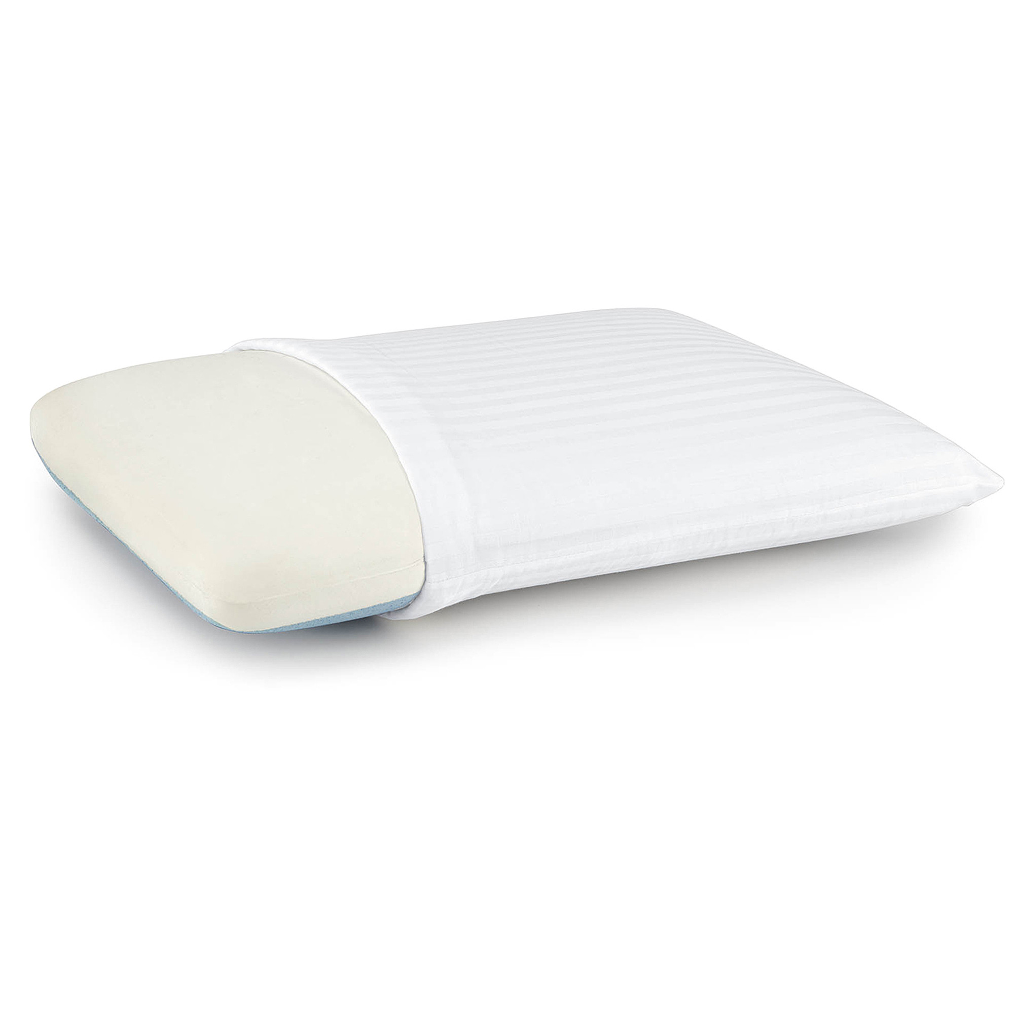 sleep innovations gel memory foam reversible classic pillow walmart com