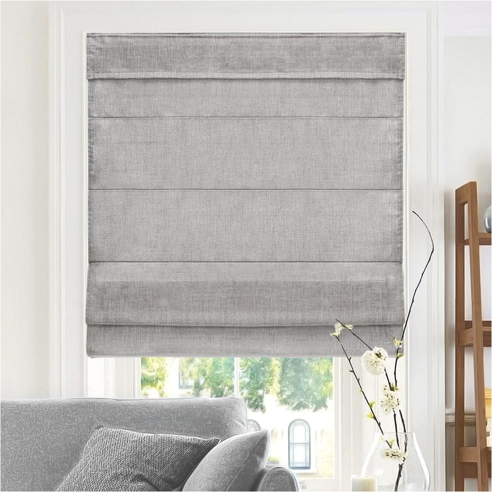 How to Lower Levolor Cordless Blinds Light Filtering Blue Roman Shades Shades the Home Depot