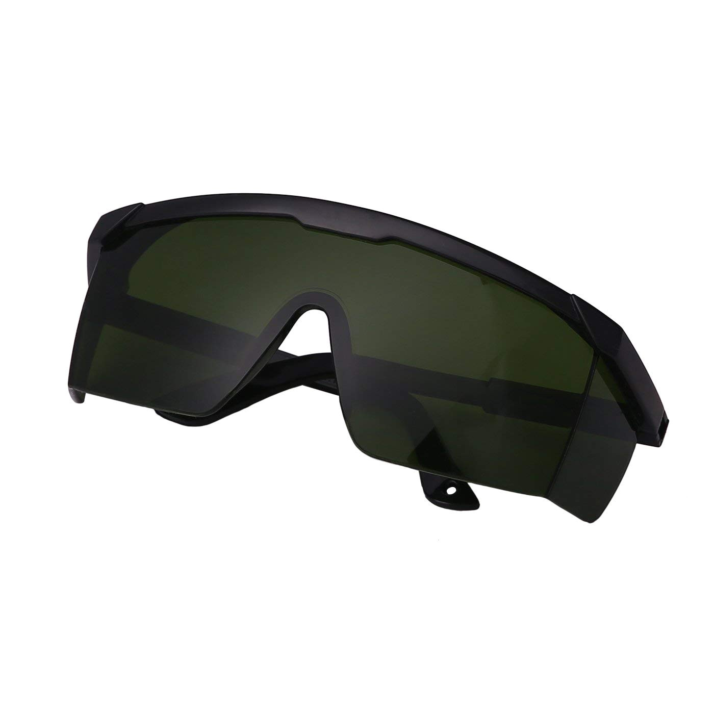 hde laser eye protection safety glasses for green and blue lasers with case green amazon ca sports outdoors