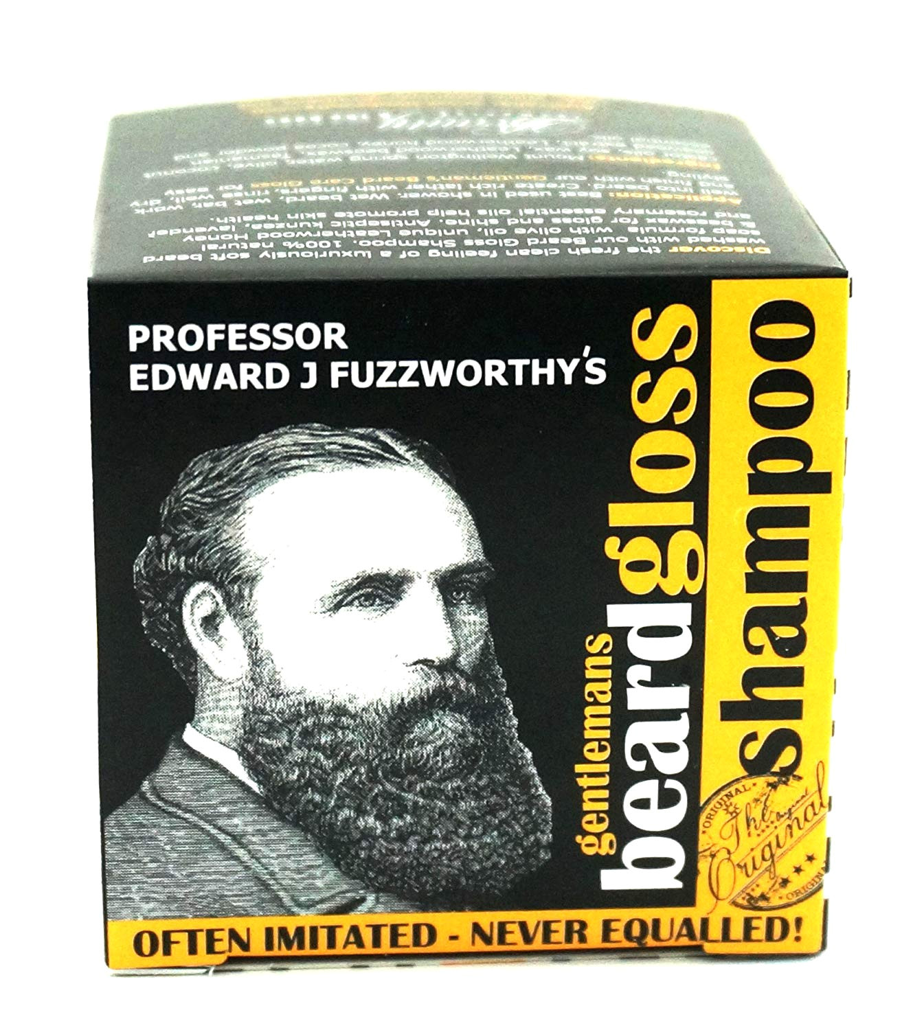 amazon com professor fuzzworthy s beard shampoo with all natural oils from tasmania australia 125gm beauty