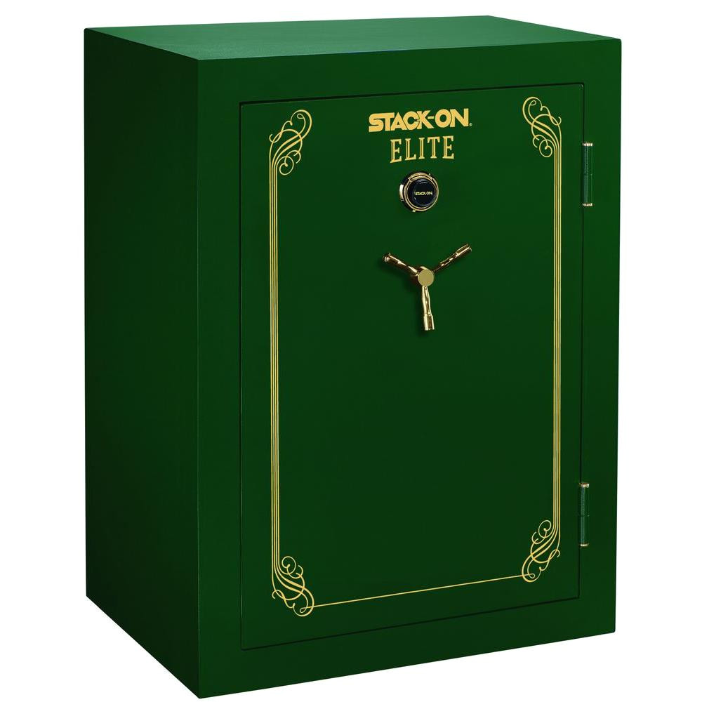 69 gun fire resistant combination lock safe matte hunter green