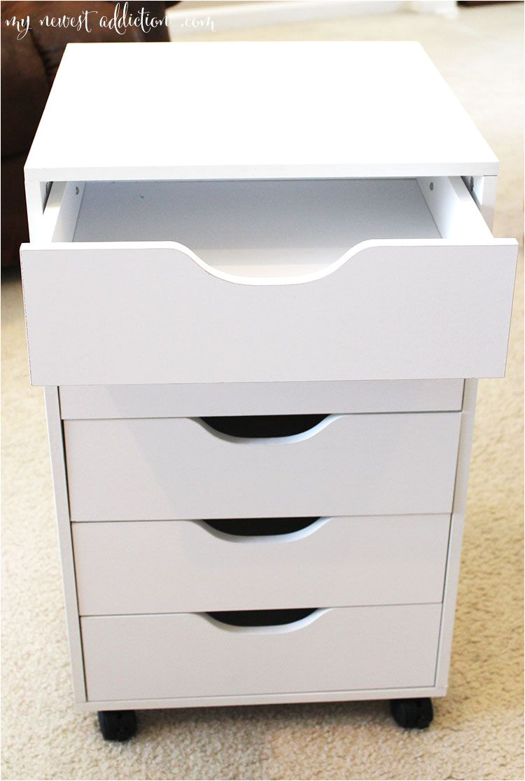 Ikea Alex Drawer Desk Dupe Perfect Makeup Storage From Micheals Ikea Alex Drawers Dupe Http