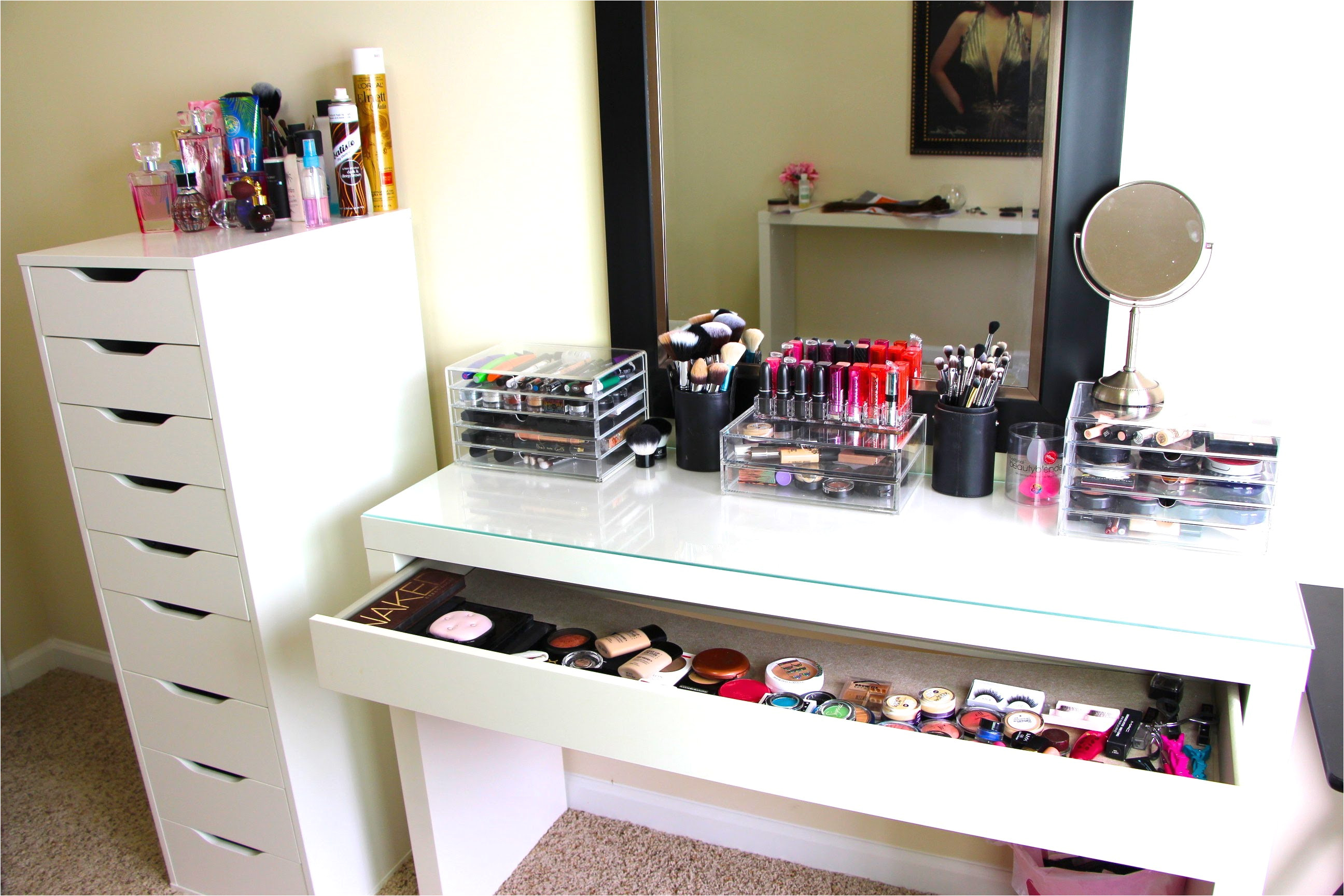 ikea makeup organizer nine drawer dresser closet systems ikea