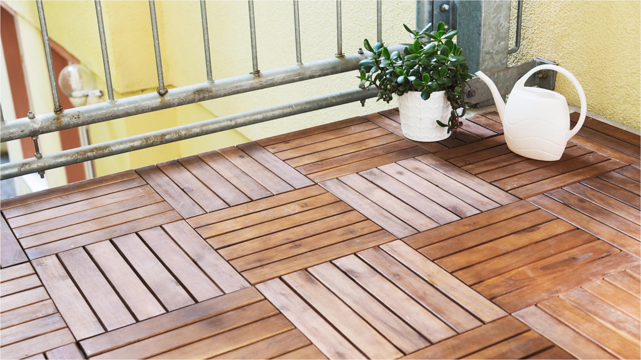 Ikea Runnen Decking Reviews Balkon Bodenbelag Baby 8 Holzfliesen Je 50×50 Cm 2 Ma Holzfliese