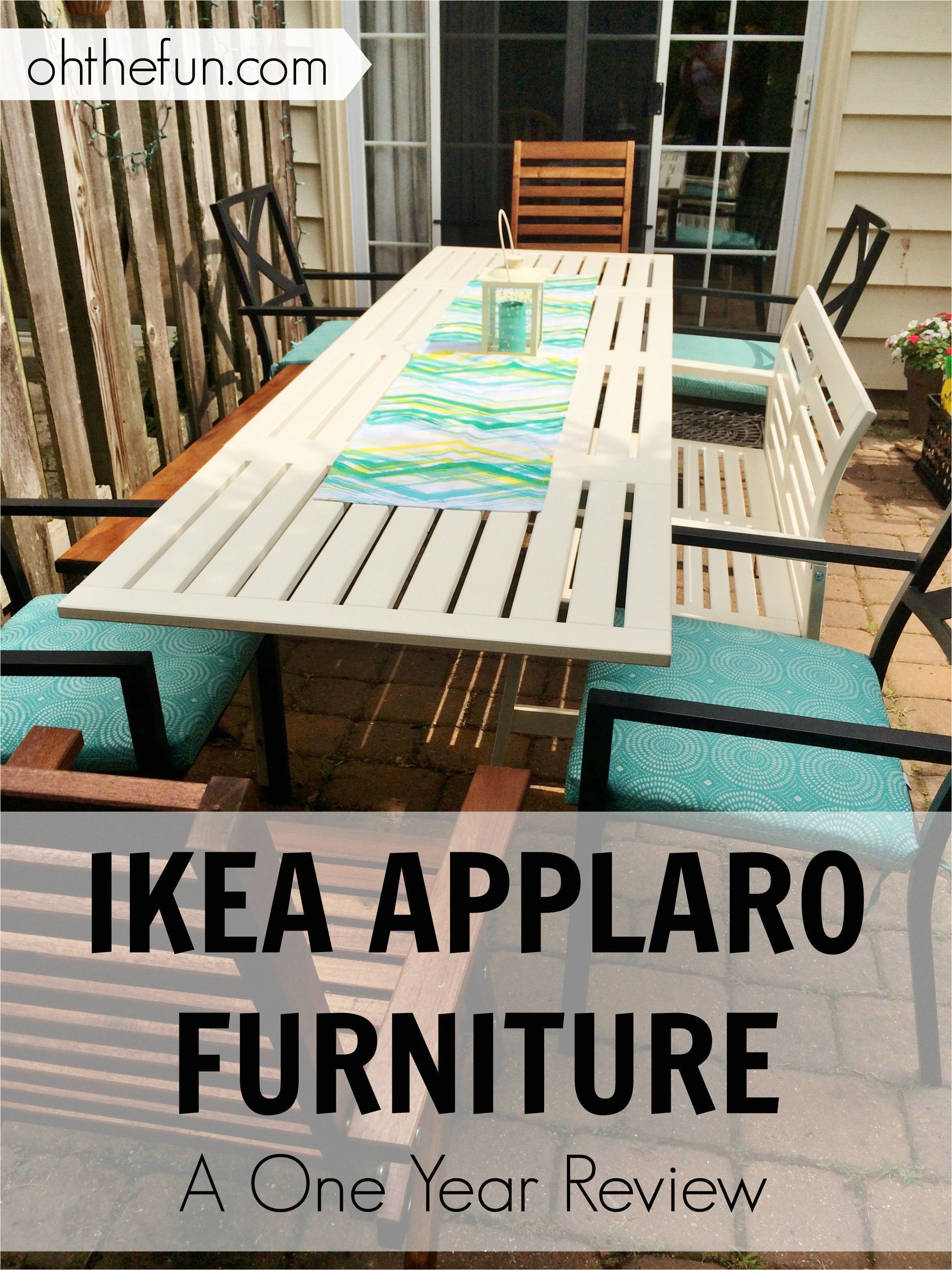 ikea applaro furniture a one year review on the blog