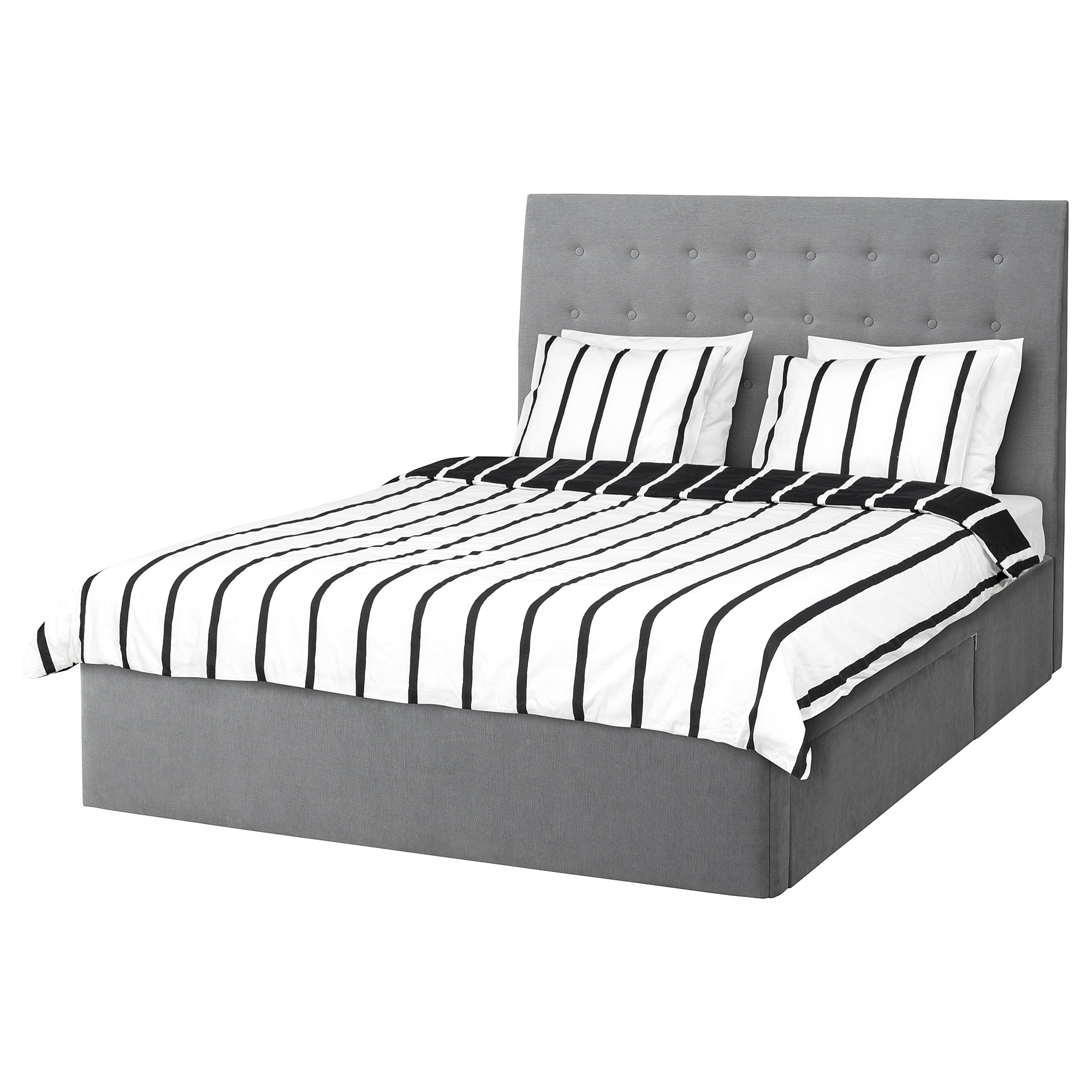 ikea rugsund divan bed with 2 drawers