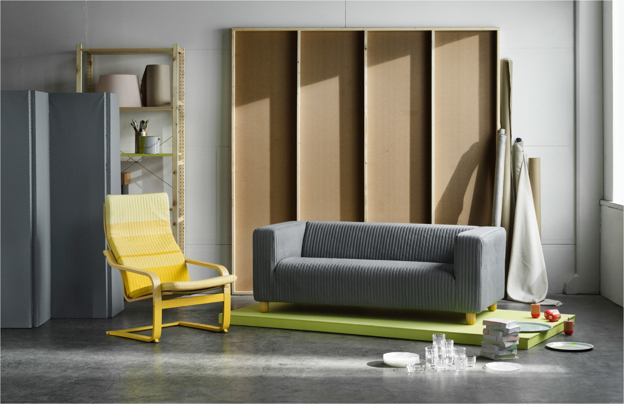 new at ikea the lyskraft collection a series of klippan sofas poa ng armchairs