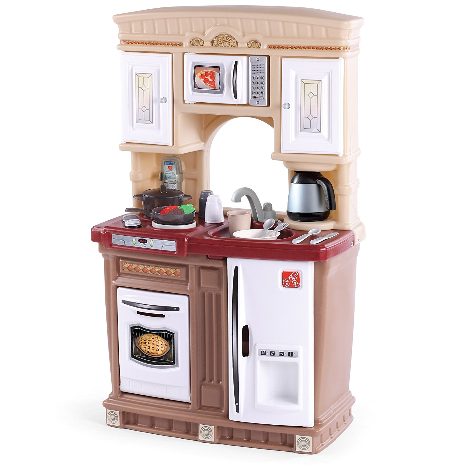 extraordinary imaginarium all in one wooden kitchen set at best toys for two year olds