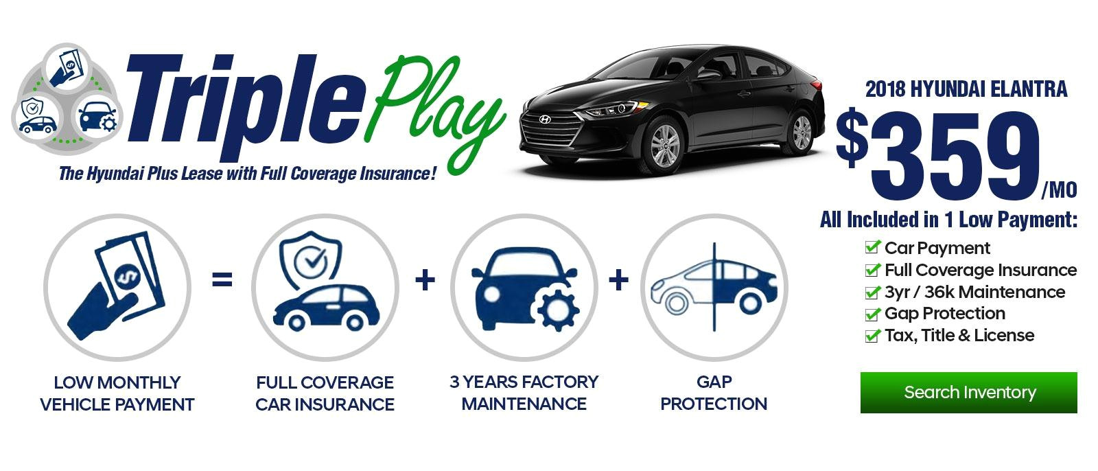 triple play 2018 hyundai elantra 359 mo