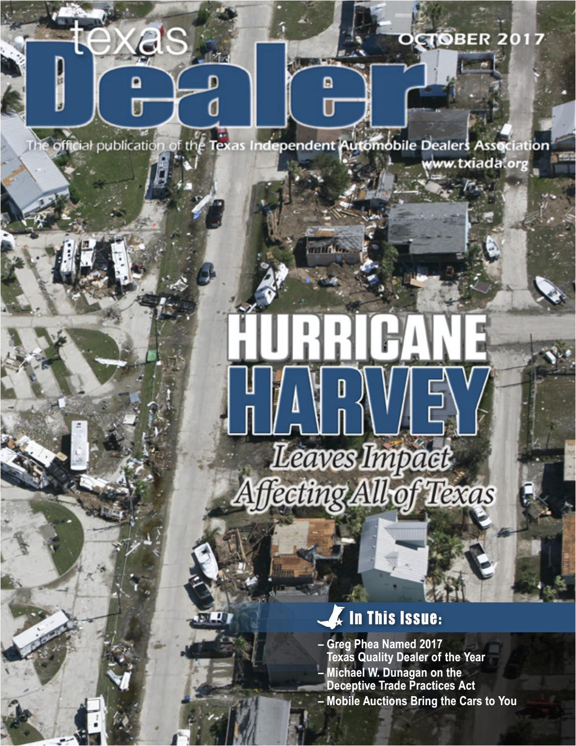 texas dealer october 2017 by texas independent auto dealers association issuu