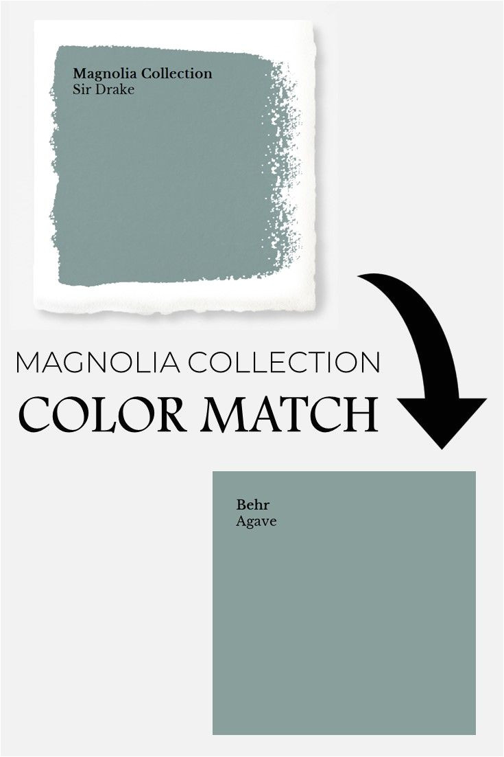 magnolia market collection paints color matched to behr