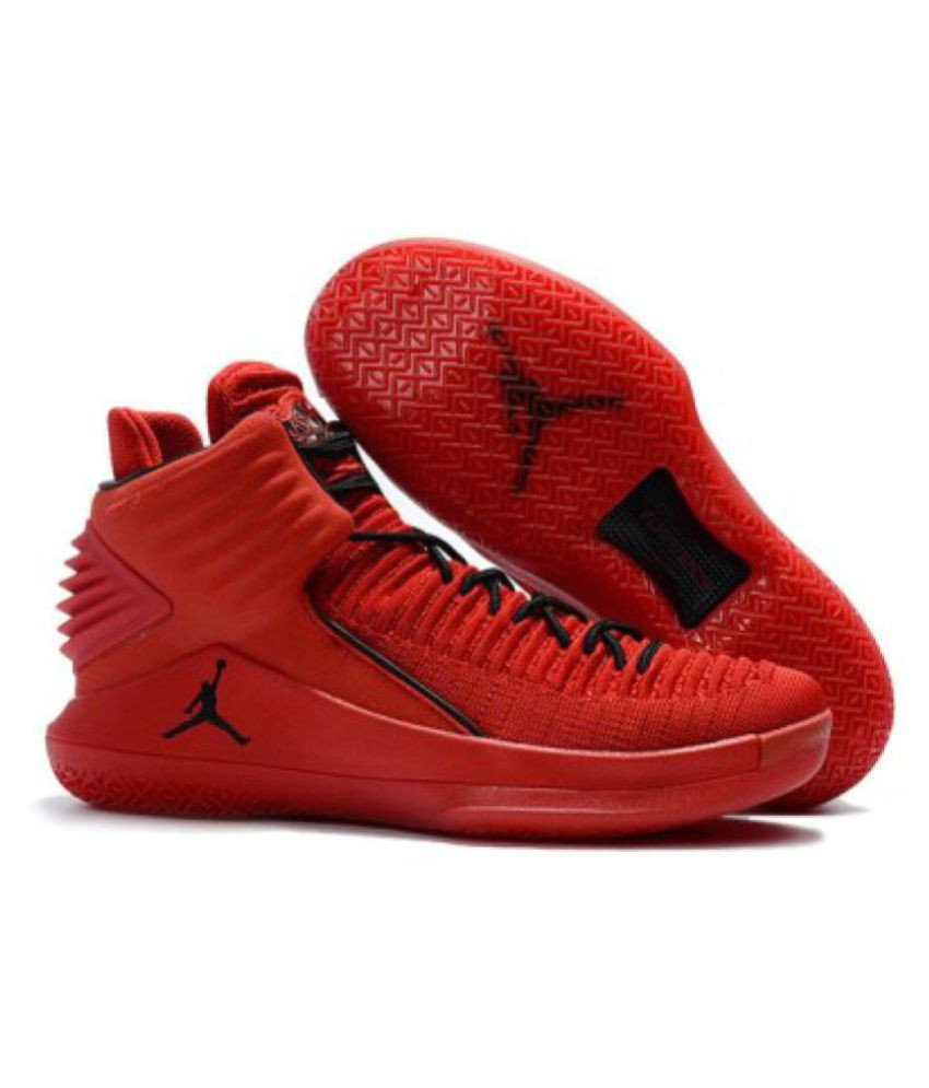 nike air jordan 32 red basketball shoes