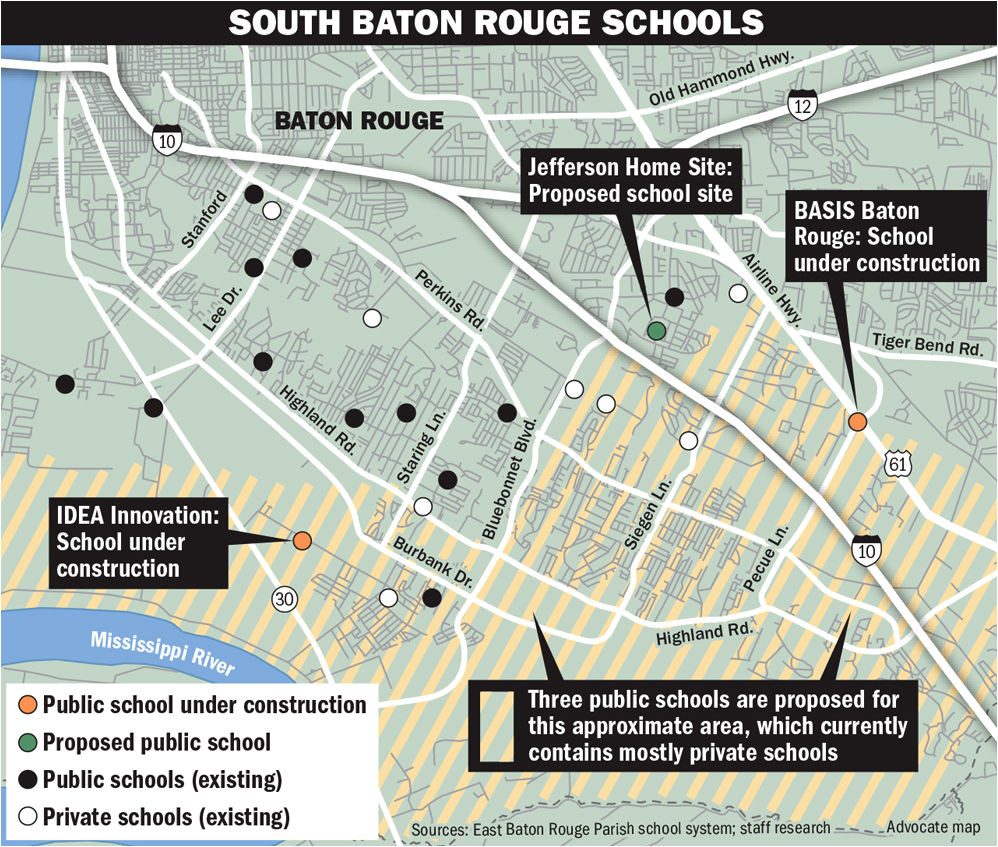 lots of school construction being eyed for southeast baton rouge education theadvocate com