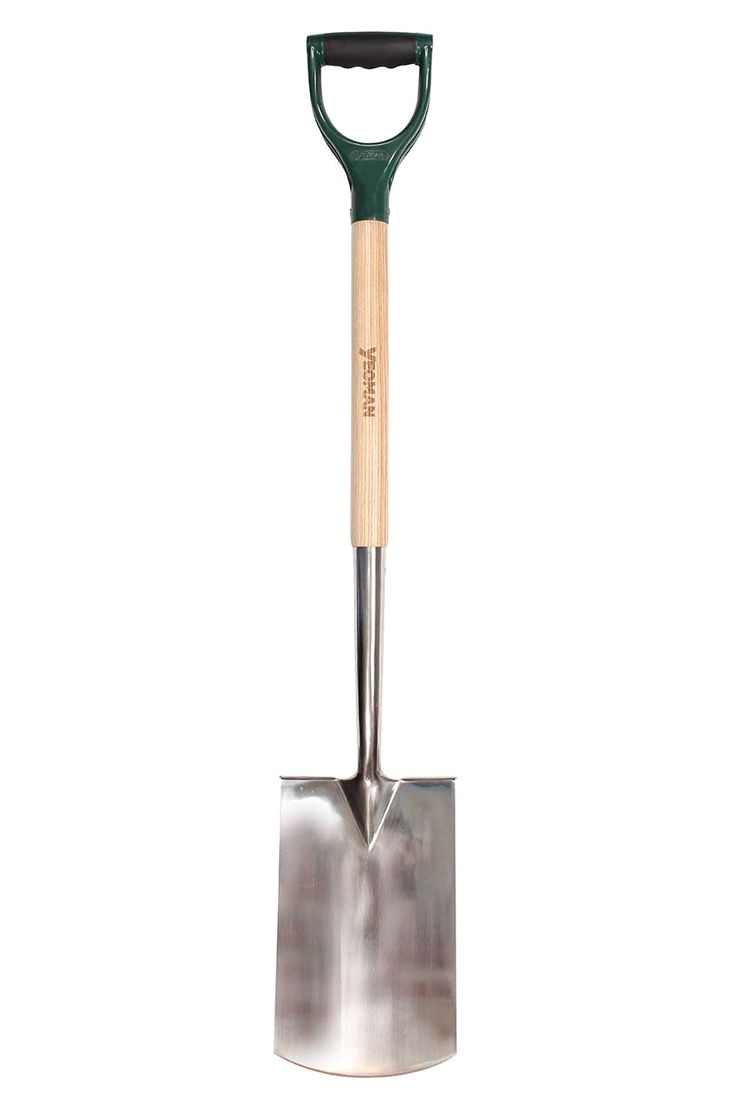 stainless steel digging spade
