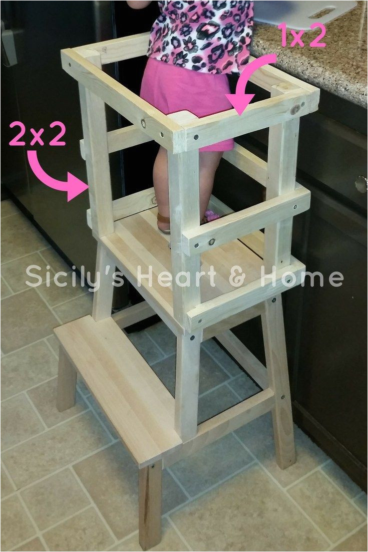 check out these simple diy learning tower plans get your kids in the kitchen with this learning tower toddlers totschool preschool preschoolathome