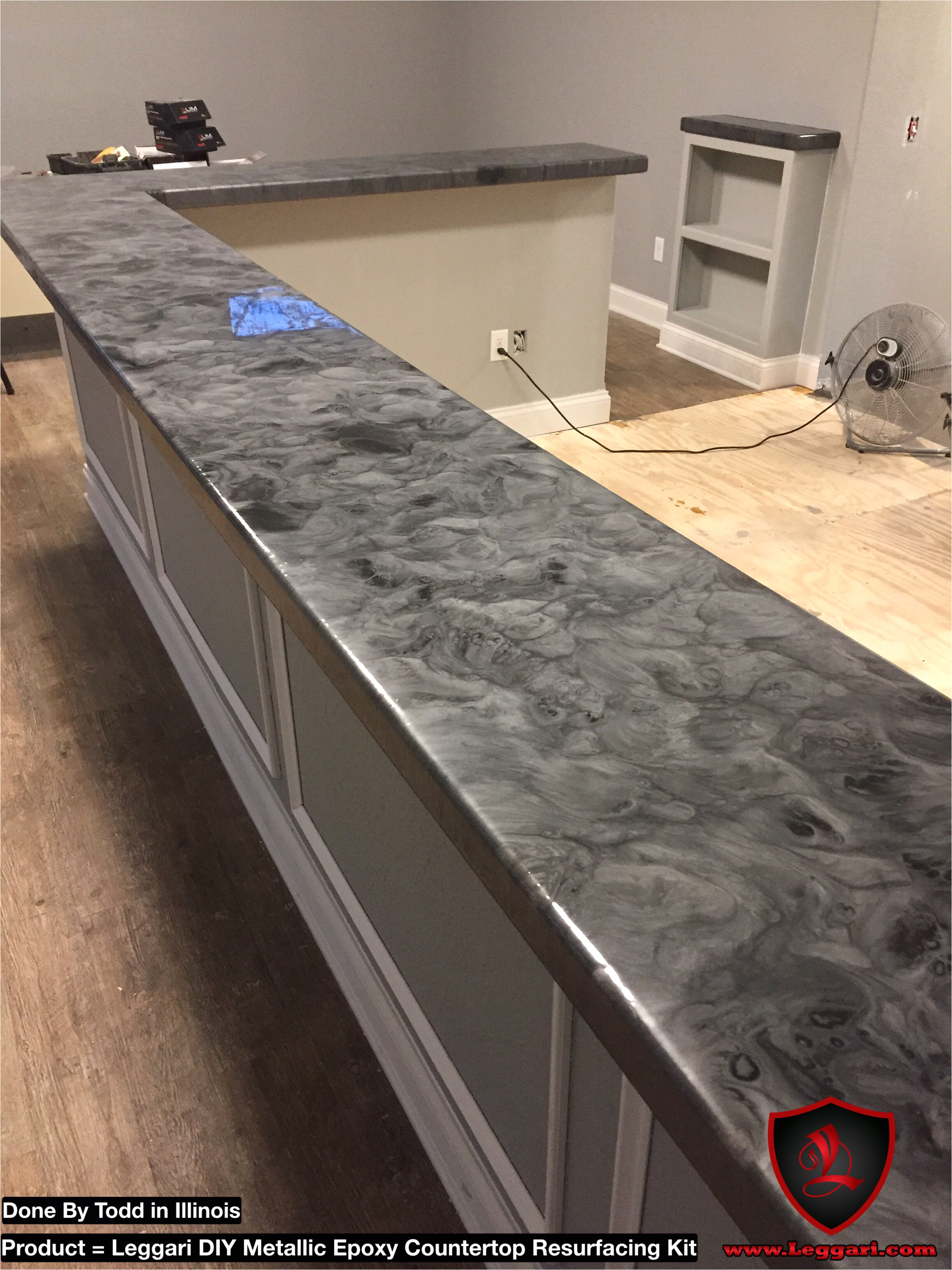 How To Do A DIY Countertop With An Epoxy Countertop Kit