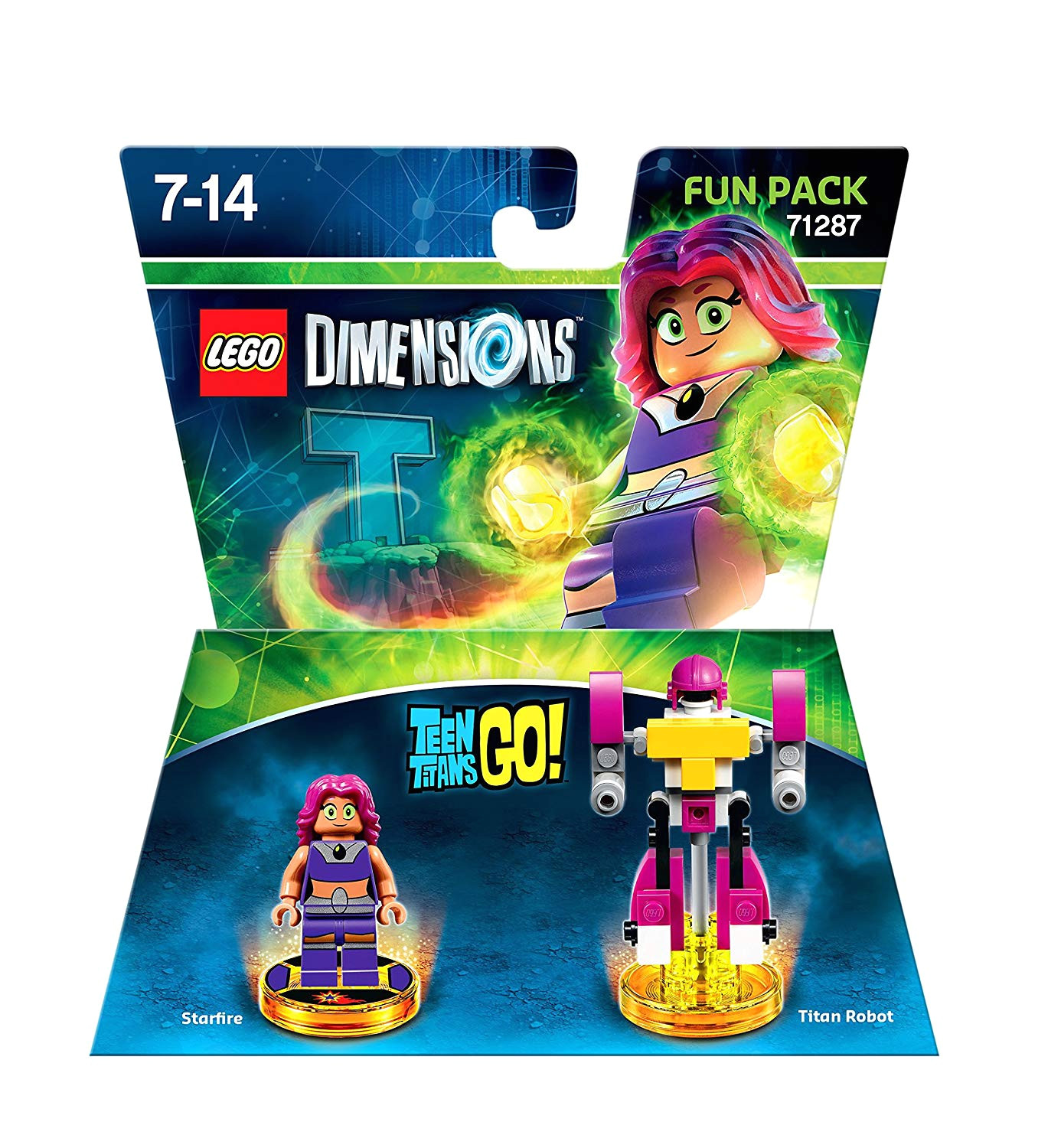 amazon com lego dimensions fun pack teen titans go 2 figuren video games