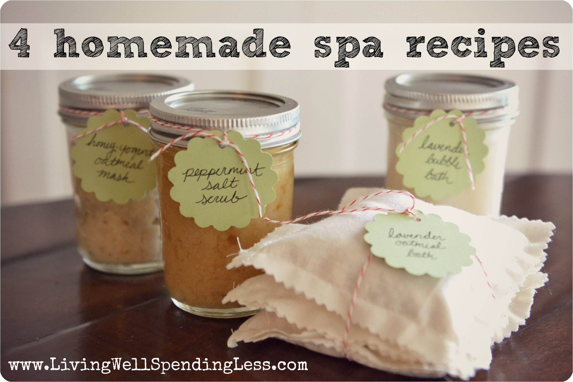 homemade spa recipes